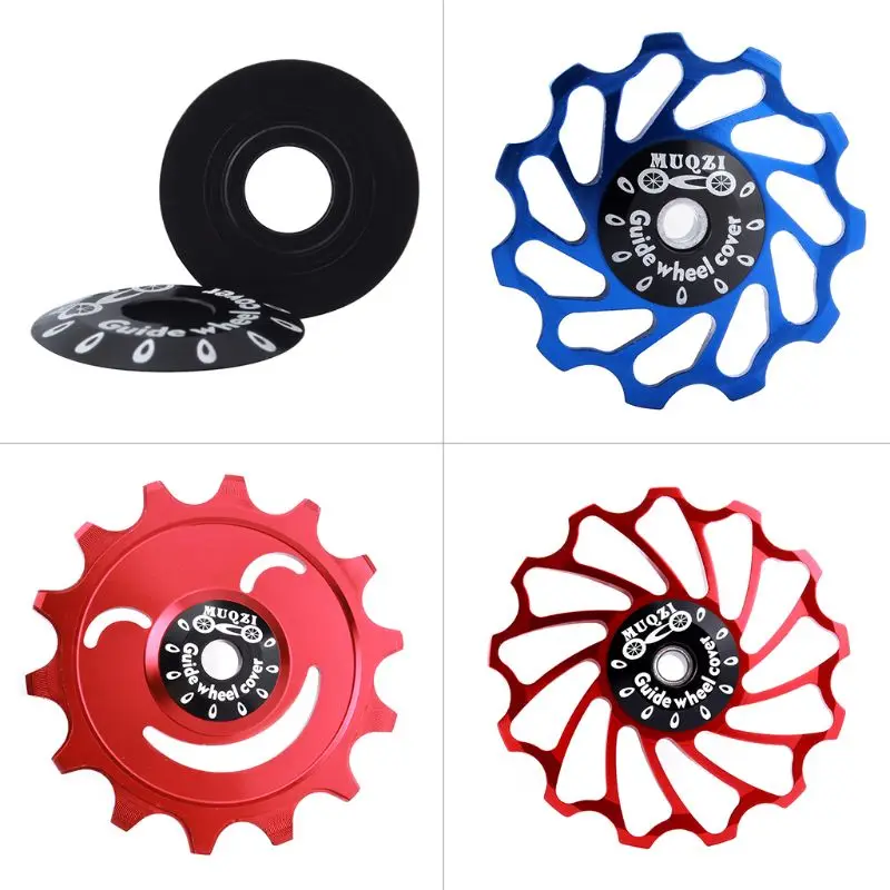 

1 Pair Bicycle Derailleur Guide Wheel Protective Cap Dustproof Protector for MTB Bike Parts Universal For 11/13/14/15/16T