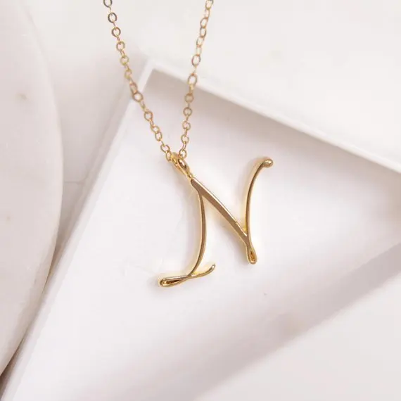 spesifikasi 10 Pcs Cursive Script Awal N Surat Kalung Monogram Huruf N Nama Surat Kalung untuk Hadiah Pribadi Perhiasan spesifikasi 10 Pcs Cursive Script Awal N Surat Kalung Monogram Huruf N Nama Surat Kalung untuk Hadiah Pribadi Perhiasan