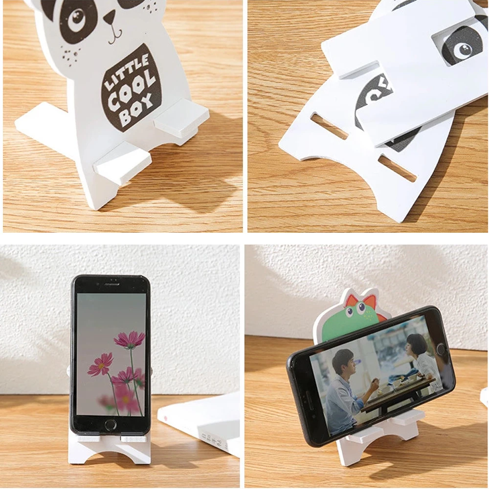 Univerola Universal Lazy Mobile Phone Holder Accessory For iPhone Cute Animal Adjustable Cellphone Tablet Desktop Holder Stands