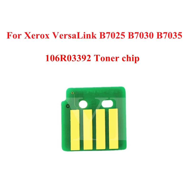 20X Совместимость 106R03396 106R03394 B7025 Перезагрузка чипа картриджа для принтера Xerox VersaLink 7025 B7030 B7035 B 7030 7035 тонер чип - Цвет: Toner chip 106R03392