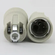 E27 винт База светильник потолочный cocket E27 Керамика держатель лампы 10 мм соединительные 20 штук