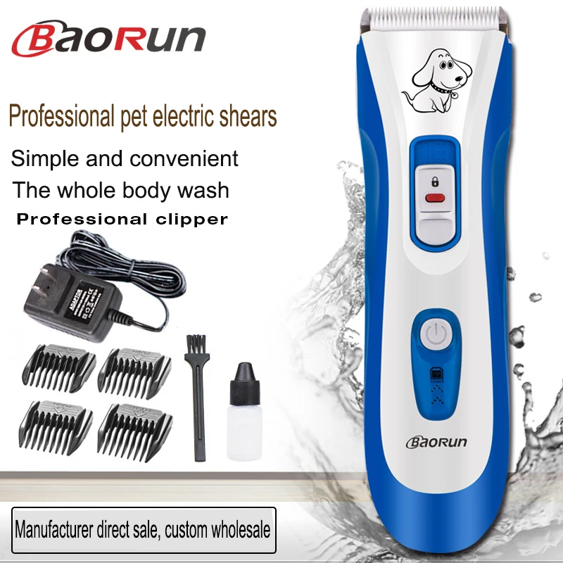 Rechargeable Professional Pet Electric Shaver Professional Waterproof
