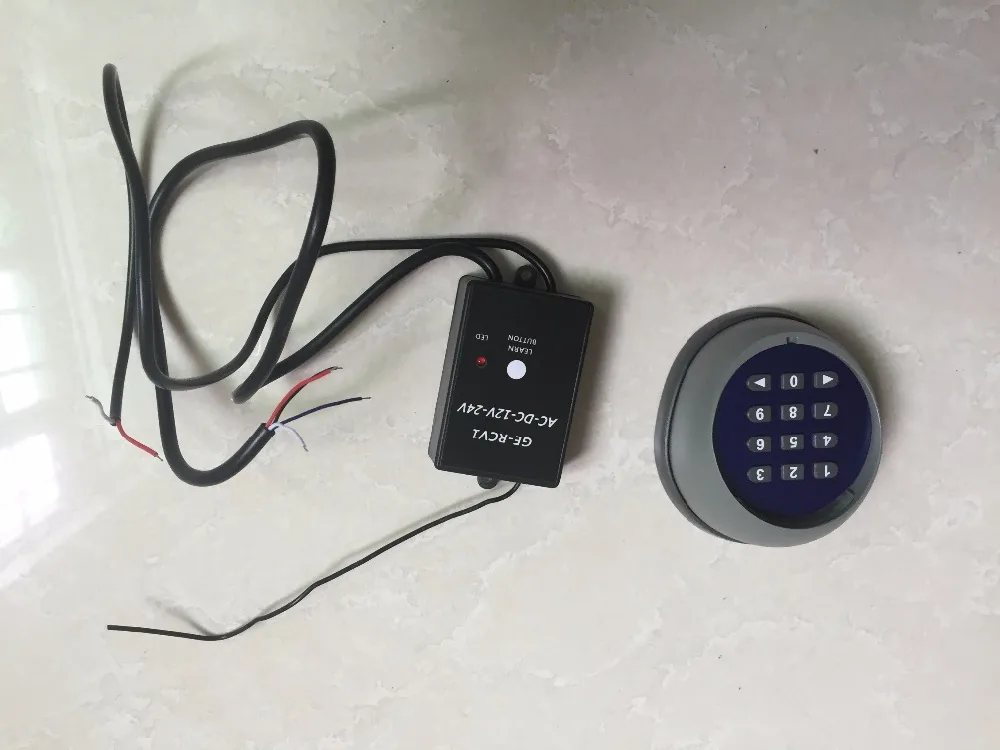 433.92MHZ Multi Function Wireless Password Keypad For Smart Home And Garage Door Opener , Gate Opene- no battery)