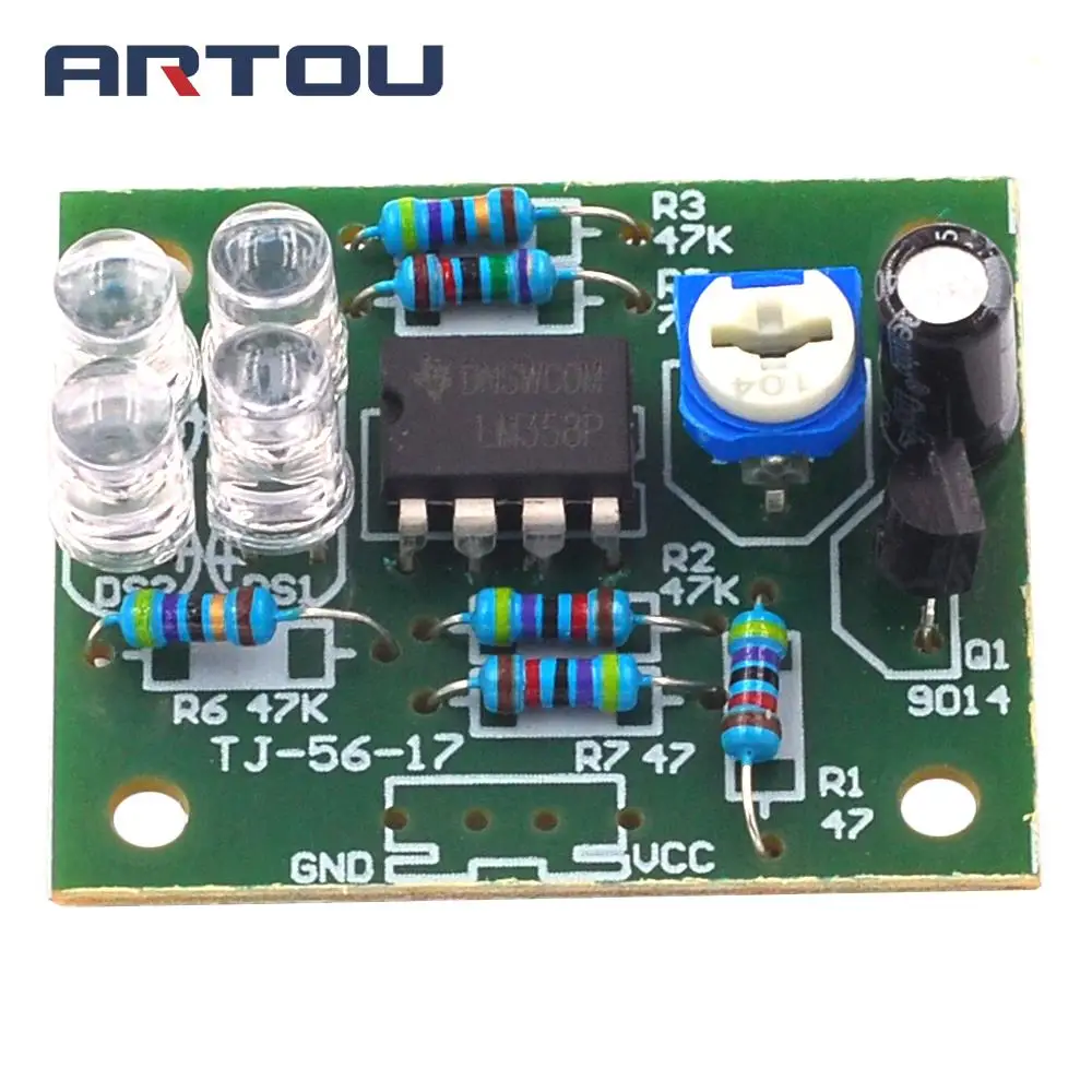LM358 светодиодный светильник для дыхания комплект электронной продукции