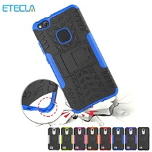 Huawei P10 Lite Case Huawei P10 Lite Cover For P10lite Mini 2 In 1  Antiknock Silicone Mix Hybrid Protective Shell