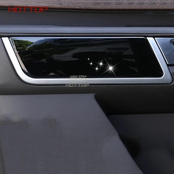 

Interior Door Decoration Panel Cover Trim LR5 FIT For Land Rover Discovery 5 L462 2017 2018 ABS Gloss Chrome