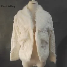 Свадебная накидка с длинным рукавом из искусственного меха, свадебная накидка, куртка слоновой кости, зимняя Свадебная шаль