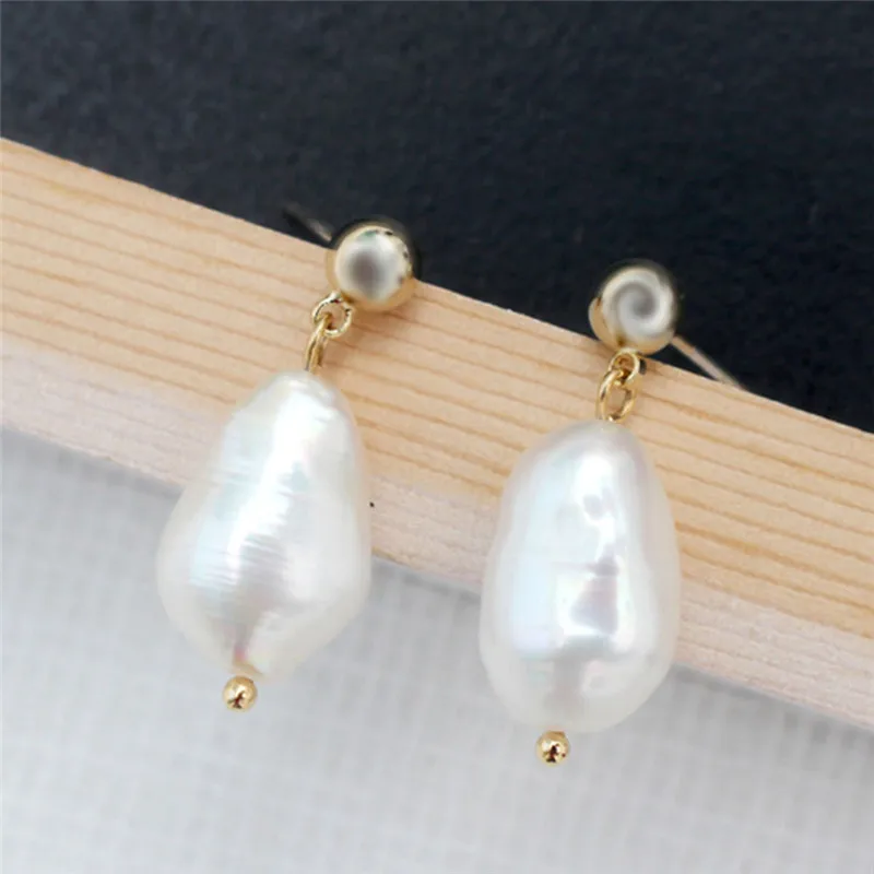 

BOAKO New Elegant Earrings For Women 925 Sterling Silver Pearl Earrings Bride Engagement Jewelry Love Gift boucle d'oreille