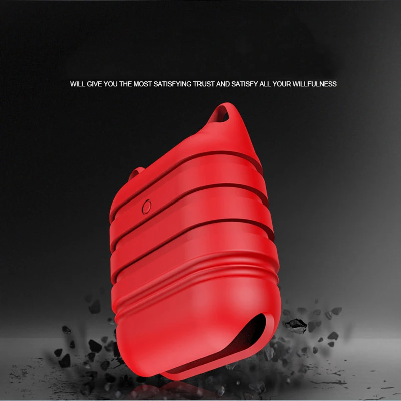 Drop Shipping For Airpods Silicone Cover Good Feeling Earphone Protective Cases For Air Pods Skin Cute For Air pod Retail (1)