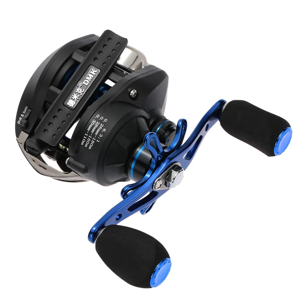 

13B+RB 6.3:1 Left/Right Hand Baitcasting Fishing Reel Centrifugal Brake