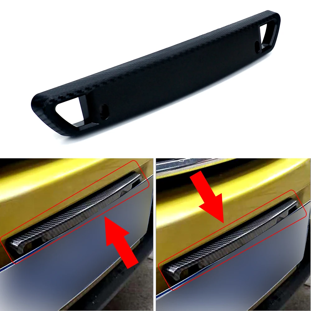 Car License Number Plate Frame Holder Offroad Auto Adjustable Bar Front