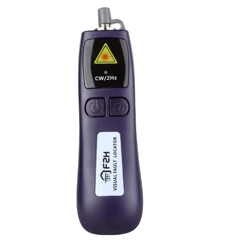 

1mw Red Laser Light Fiber Optic Cable Tester Visual Fault Locator Checker Grandway VLS-8-1