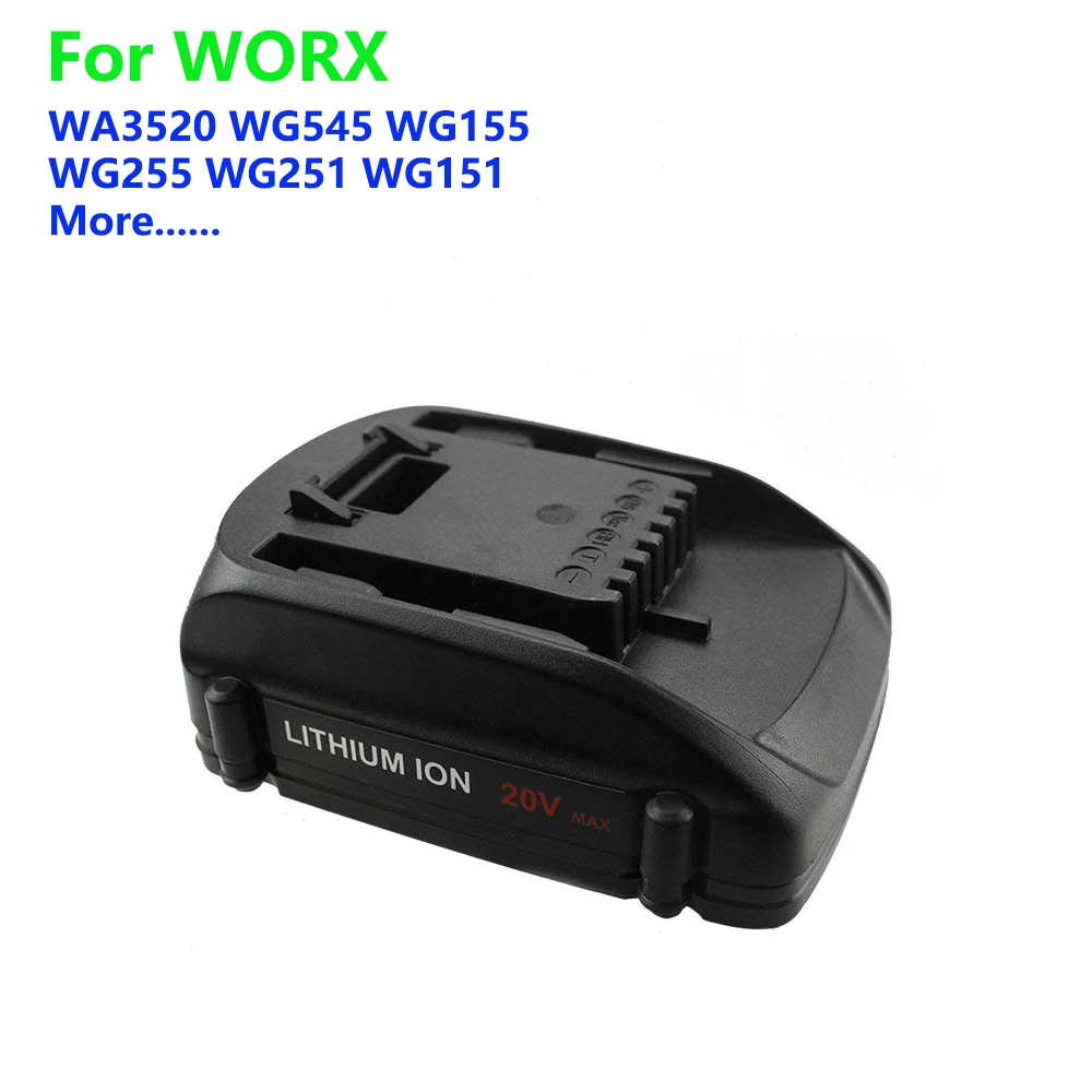 

For Worx WA3520 replacement battery with high quality li-ion battery suitable for Worx power tools