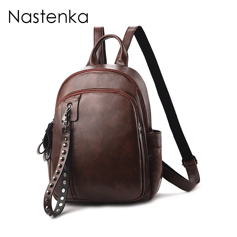 

Vintage Women Backpacks School Bag For Teenagers Girls Leather Backpack Female Bag Mochila Feminina Ladies Backpacks Sac A Dos