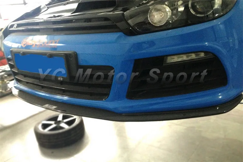 2009-2013 VW Scirocco R Racing Style  Front Lip CF (13)
