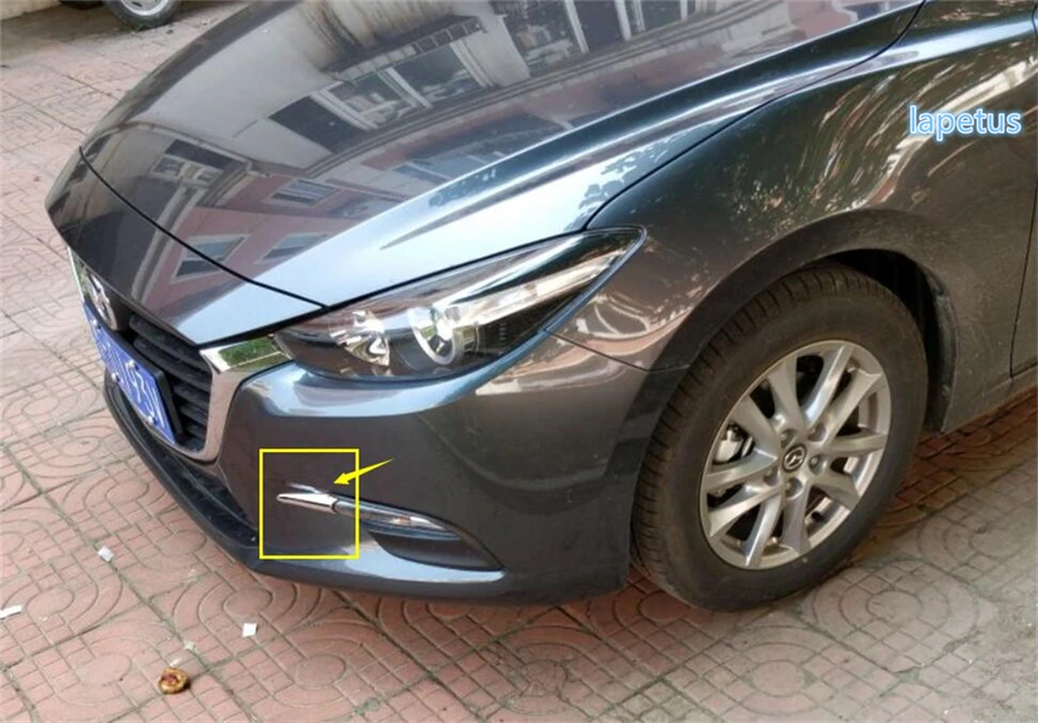Lapetus для Mazda 3 AXELA Sedan хэчбек 2017 2018 ABS передний противотуманный светильник лампа век