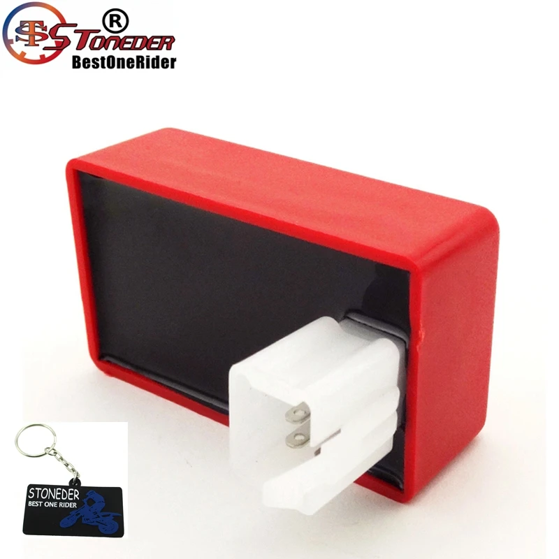 

STONEDER 5 Pin Red AC Ignition CDI Box For XR50 CRF50 50cc 70cc 90cc 110cc 125cc Engine Lifan YX Zongshen Pit Dirt Bike ATV Quad