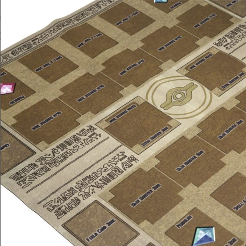 Резиновый игровой коврик 60x60 см Galaxy style Competition Pad Playmat для Yu-gi-oh Card