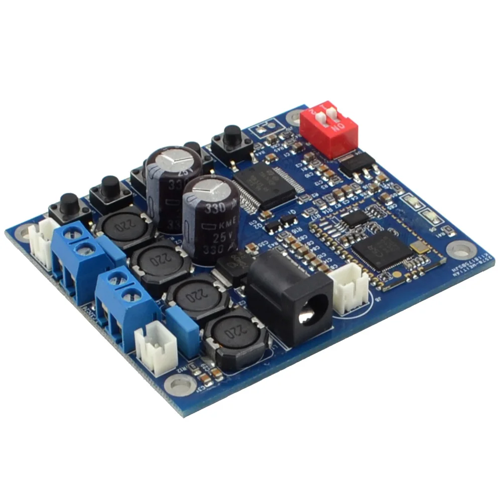 

Bluetooth 4.0 Audio Receiver Power Digital HIFI Amplifier Board TDA7492 25W + 25W 12V Free Shipping 10000791
