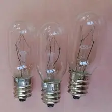 E12 110V15W с указанием машинная лампочка инструмент для освещения винт для лампочки порт 15 W 220 V