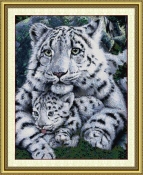 

Joy Sunday Care Patterns Home Decor Diy Painting Counted Print on Canvas 14CT 11CT Cross Stitch Embroidery Kits Needlework Sets