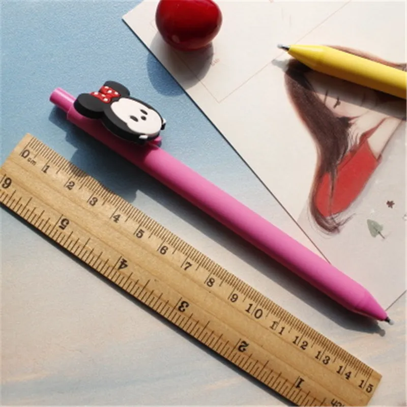 10 шт./компл. ЦУМ Милая гелевая ручка Kawaii 0,5 мм черные чернила конфеты цветные ручки для детей подарок escritorio бумажные школьные принадлежности