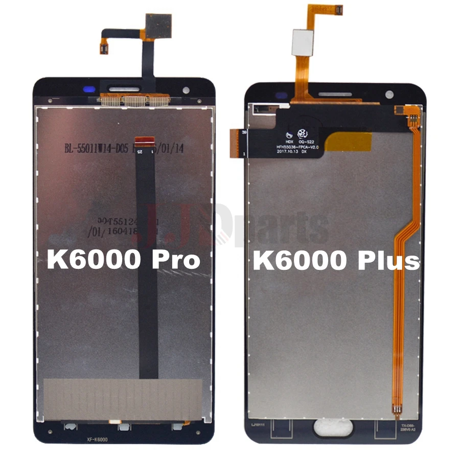 ЖК дисплей Oukitel K6000 Pro кодирующий преобразователь сенсорного экрана в сборе для