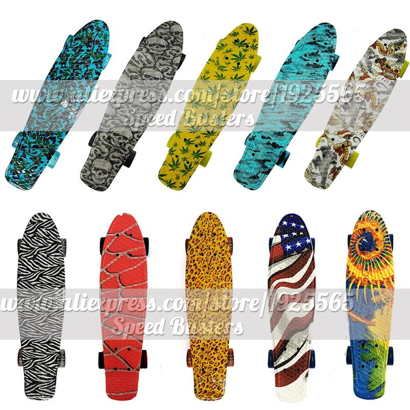 Мини Лонгборд для скейтборда 22 дюйма бесплатная доставка|skate board deck|mini longboardskate truck