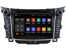 Android 7.1 Jugador Del Coche Dvd Navi PARA HYUNDAI i30 2011-2013 audio multimedia auto estéreo soporte DVR WIFI DAB DAB, todo en uno