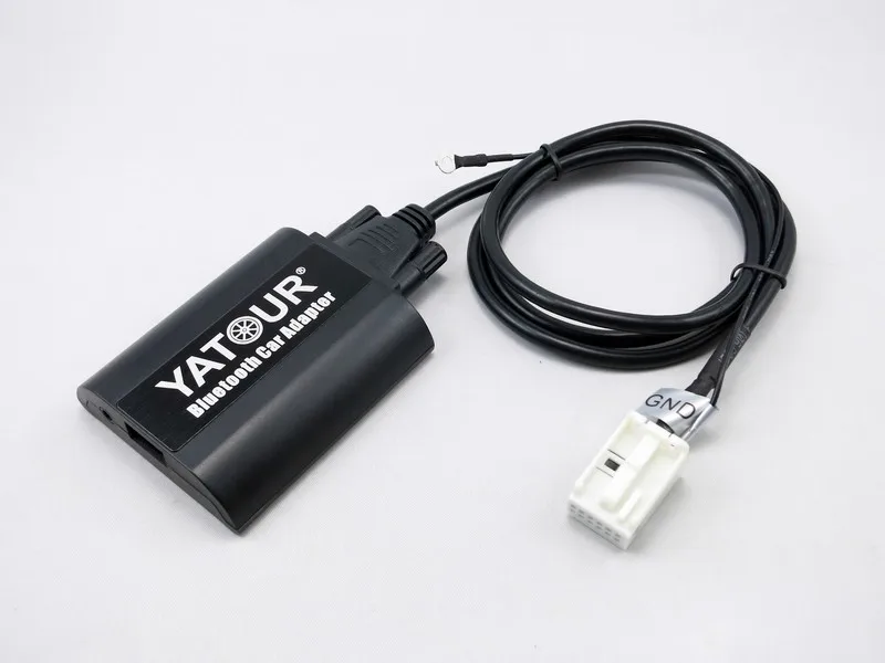 Bluetooth адаптер громкой связи Yatour для VW 12pin Jetta Passat Golf Beetle Tiguan Touareg Fox|yatour bluetooth|yatour