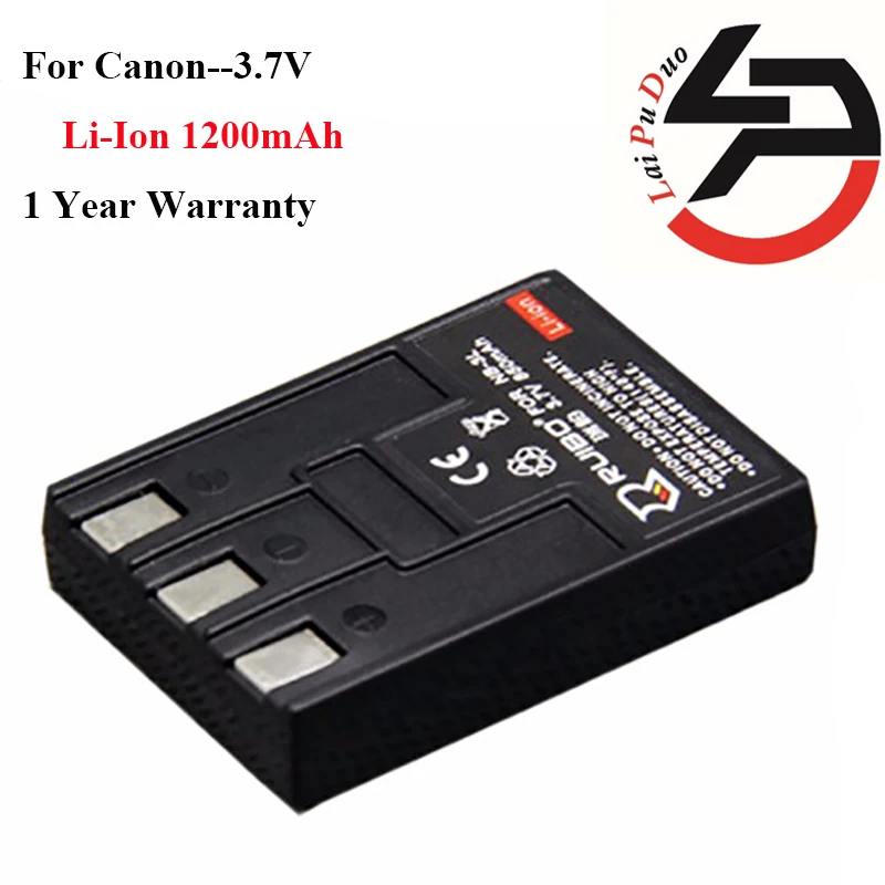 

Brand New 850mah High Quality Replacement Camera Battery For Canon NB-3L SD500 SD550 SD100 SD20 SD10