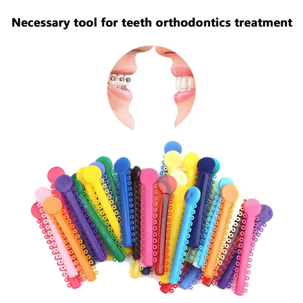 10pcs Dental Orthodontic Ligature Ties Elastic Rubber Bands Tools Elasticity For Teeth Adult Orthodontic Braces Set 1 10pcs Dental Orthodontic Ligature Ties Elastic Rubber Bands Tools Elasticity For Teeth Adult Orthodontic Braces Set 4