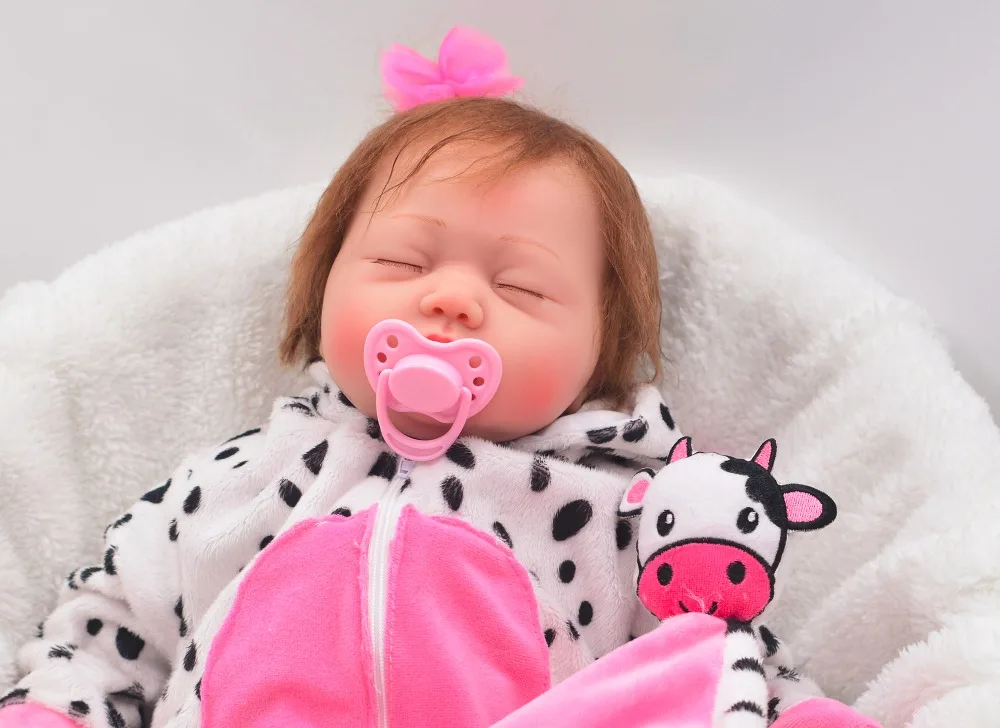55 см alive Этнические куклы Reborn Baby Dolls девочка Силиконовые Bebes Reborns Real PP наполнение