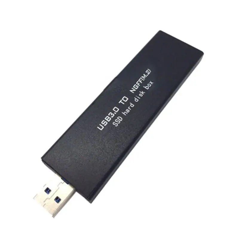 USB3.0 A 2280 NGFF M.2 SATA SSD Based on B Key Storage Box