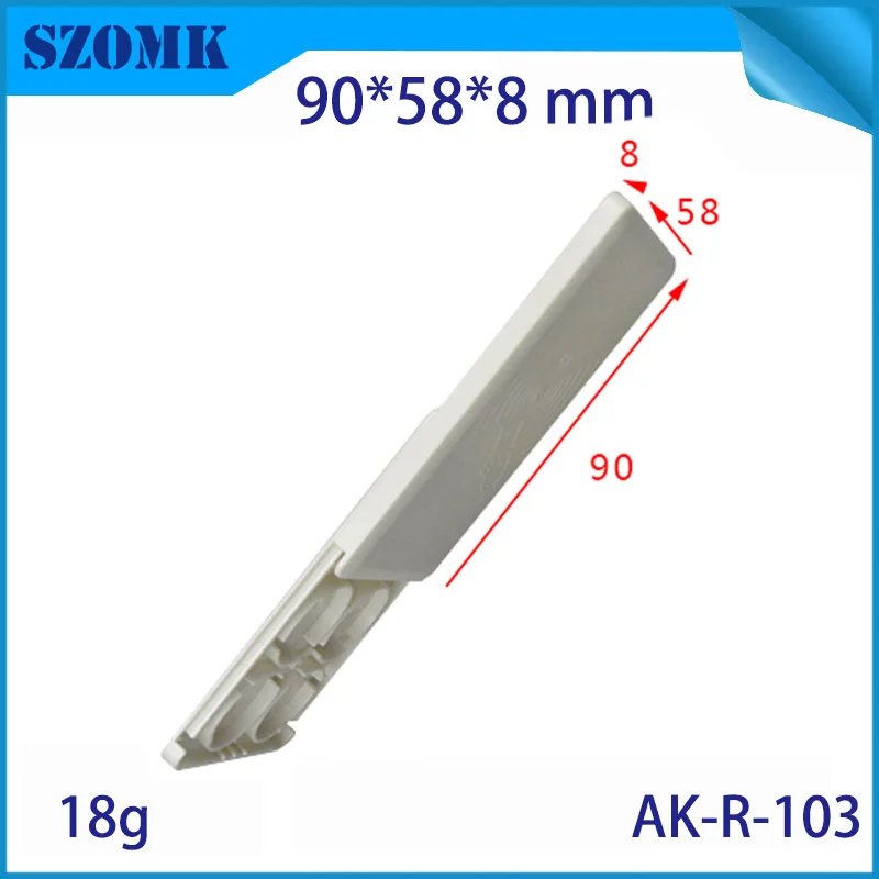 szomk IC card reader plastic enclosure for electronics project plastic sensor junction box distribution box instrument case plastic housing for pcb (1)
