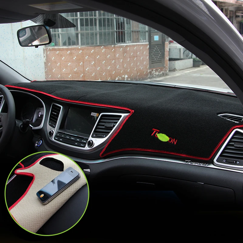 2021 Car Dashboard Avoid Light Pad Instrument Platform Desk Cover Mats