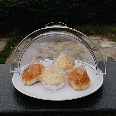 Fashion Melamine Serving Tray With Folding Cover Decorative