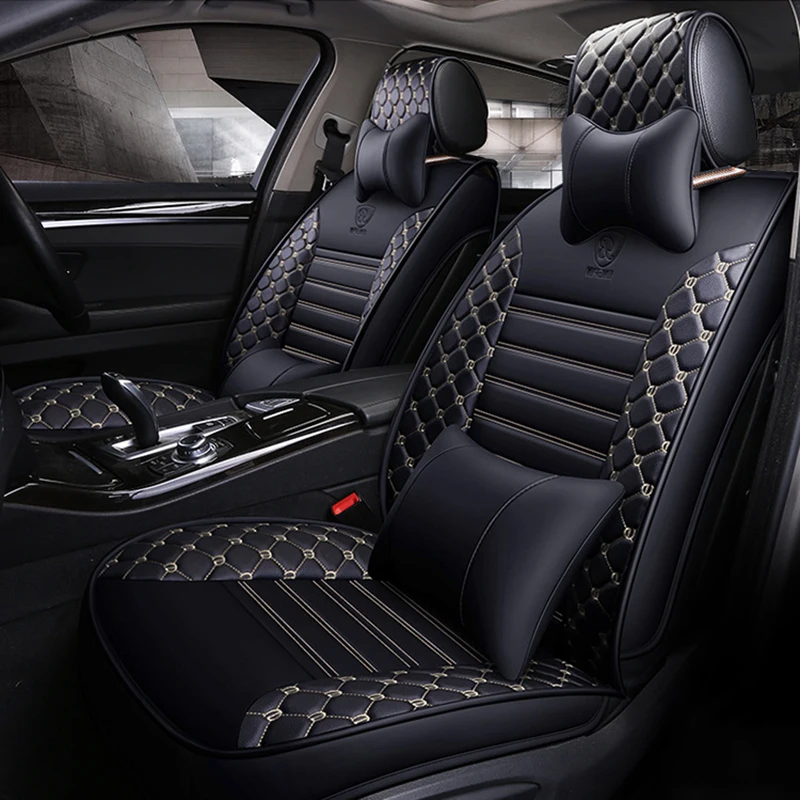 Кожаные чехлы для автомобильных сидений Wenbinge audi a3 8p 8l sportback a6 4f A4 A6 A5 Q3 Q5 Q7