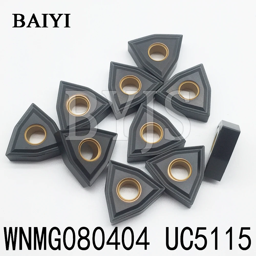 

10 pieces WNMG080404 UC5115 WNMG 431 carbide insert WNMG 080404 CNC turning tools blade for cast iron