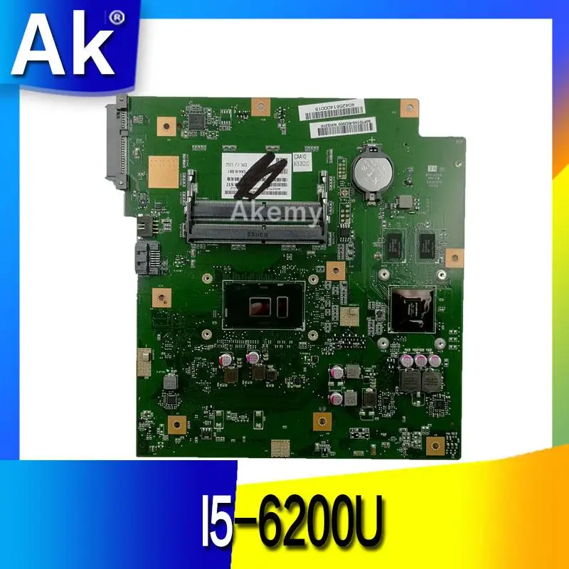 

AK ZN220IC Motherboard I5-6200CPU GT920M For ASUS ZN220IC laptop Motherboard ZN220IC Mainboard ZN220IC Motherboard test ok