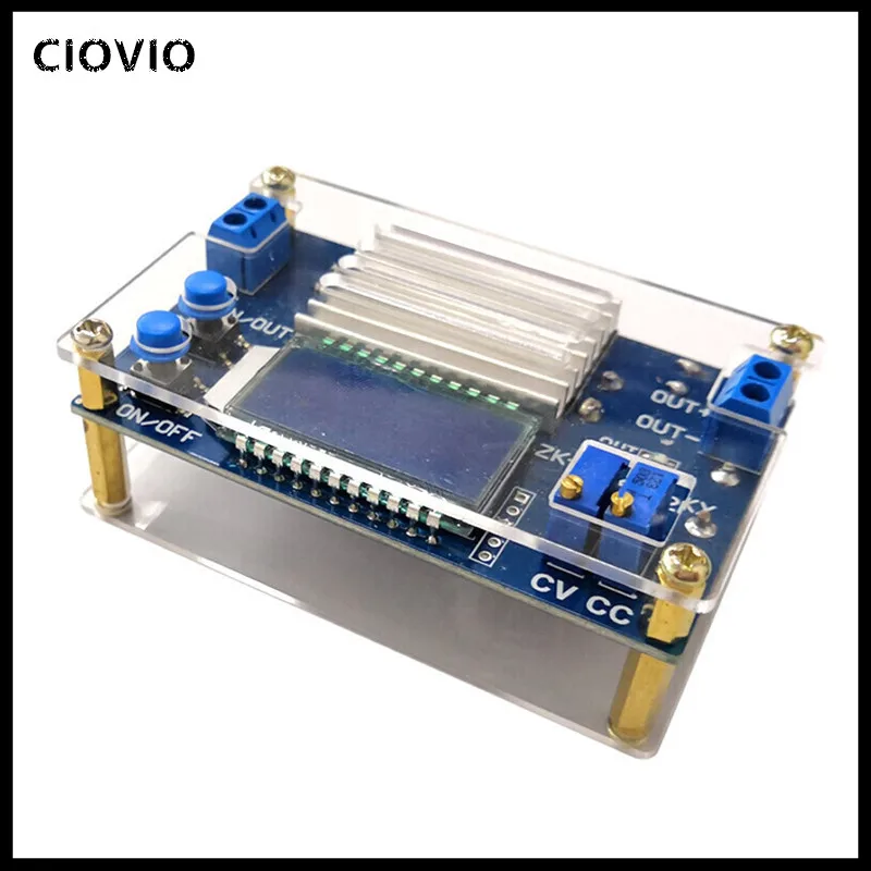 DC 0-32V 12A Constant Voltage Current LCD digital Voltage Current Display Adjustable Buck StepDown 
