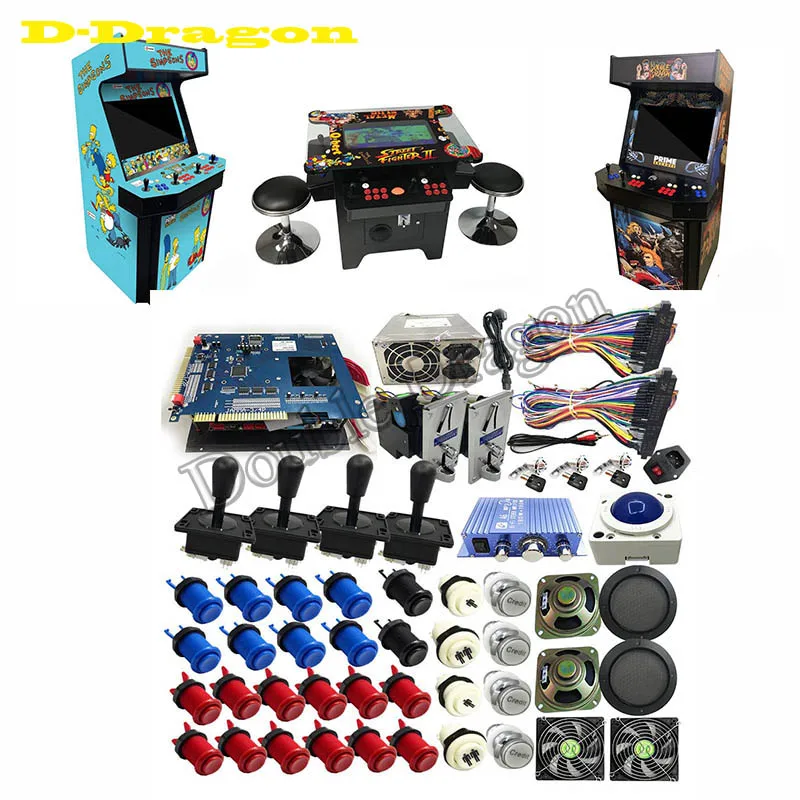 

10 units full kits 3016 in 1 arcade game accessories for Retro arcade game machine