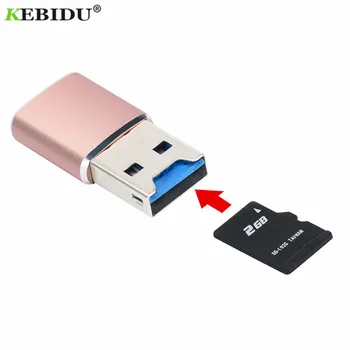 

kebidu NEW 5Gbps Mini Card Reader Mobile Phone Tablet PC USB 3.0 Card Adapter For TF Card Micro SD/SDXC/SDXC Wholesales