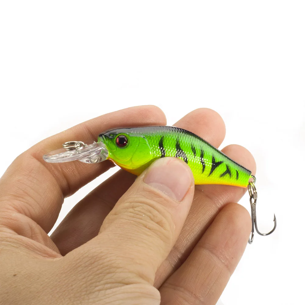 

SEALURER 1pcs Wobbler Crank fishing Lure Peche Artificial Bait 6.5cm8g Crankbait Float Jerkbait Boat fishing
