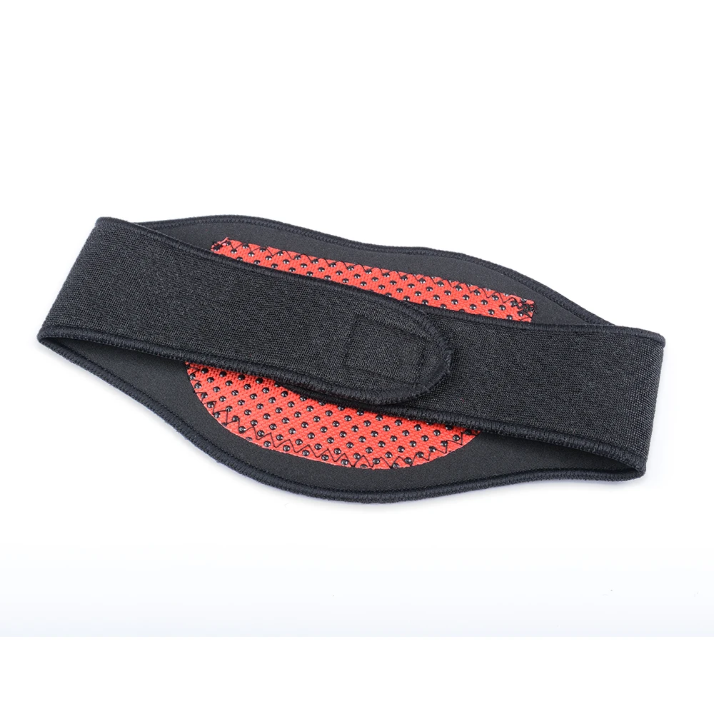

High Quality Tourmaline Heating Neck Pad With 3 Big Tourmaline Stones Length 50cm Magnetic Therapy Neck Pad