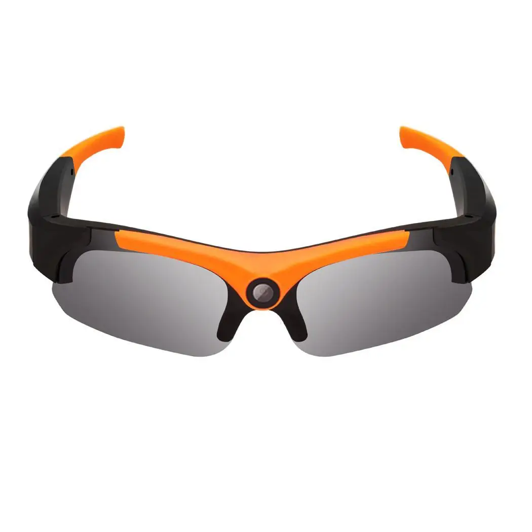  Fashion 1080P Outdoor Sport Camera Sunglasses 500mAh Lithium Battery DC 5V Sports USB Micro SD (TF)