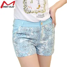 Encaje Mini Short Mujeres Flor Sexy Shorts Feminino Pantalones Cortos Mujer De Mujer Verano YL788