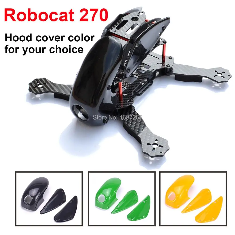 Дрон FPV Racing Robocat 270 мм из углеродного волокна мини Радиоуправляемый квадрокоптер