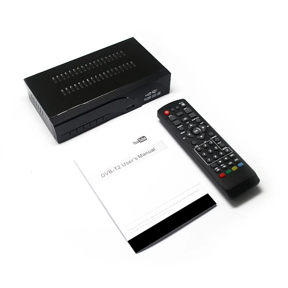 Vmade цифровой декодер DVB T2 приемник H.265 HEVC HD наземных ТВ Поддержка Youtube T тюнер MPEG 4 Set