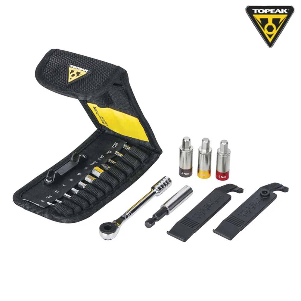 Трещотка TOPEAK ROCKET LITE NTX (2018) 19 инструментов нано торкбит шестигранные биты